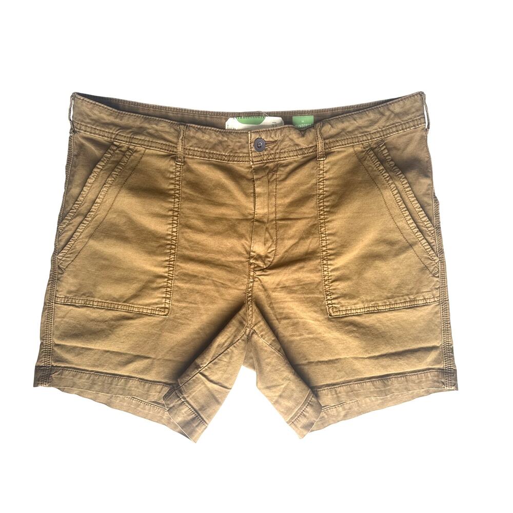 Anthropologie The Wanderer Utility Shorts Casual Active Size 32 Khaki Green